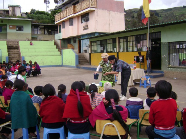 Theater in indigenous communities in the province of Chimborazo
