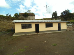 Consegnata aula alla comunità di Balda Lupaxi