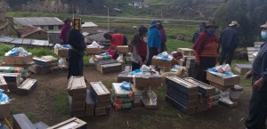 Nuevas Baterias Sanitarias para las familias de Lupaxì Bajo