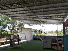 Das Dach im April 2018