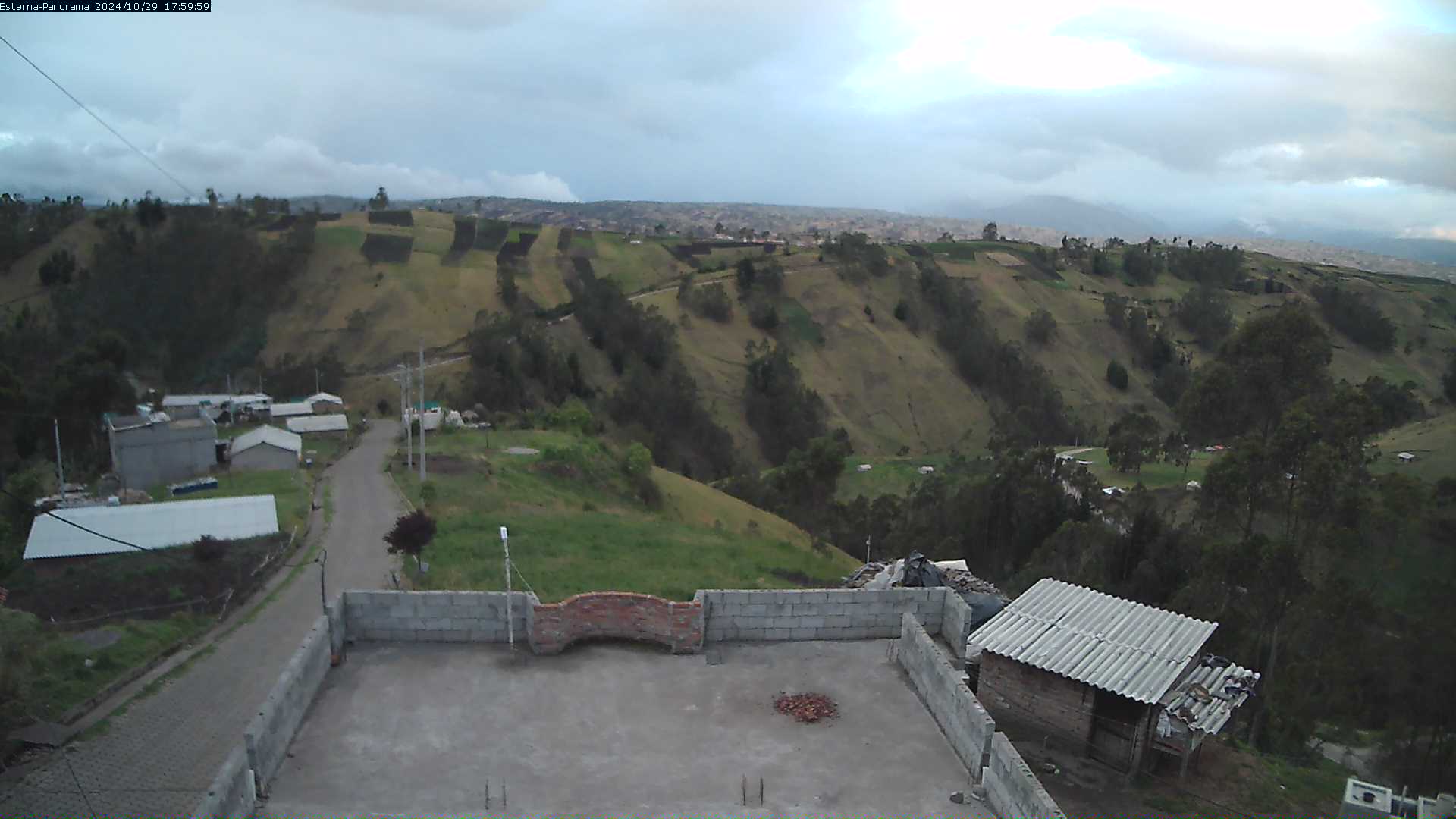 La Esperanza - Panoramaaussicht der Vulkane